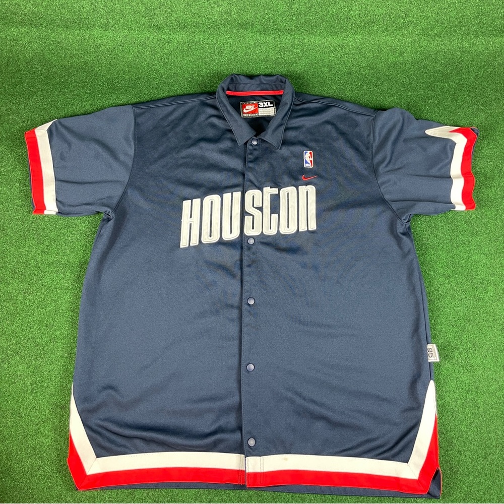 Vintage Nike Houston Rockets shooting shirt size 3xl